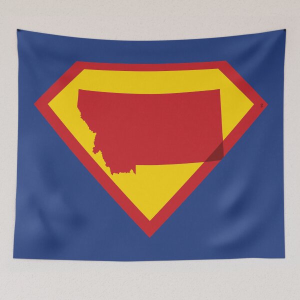 Item preview, MONTANAN SHIELD - Freedom Is The Superpower -   SUPERHERO MONTANA design designed and sold by pelagio.