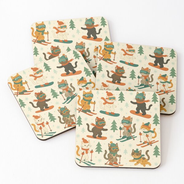 Item preview, Cats on the Slopes designed and sold by fireturtle86.