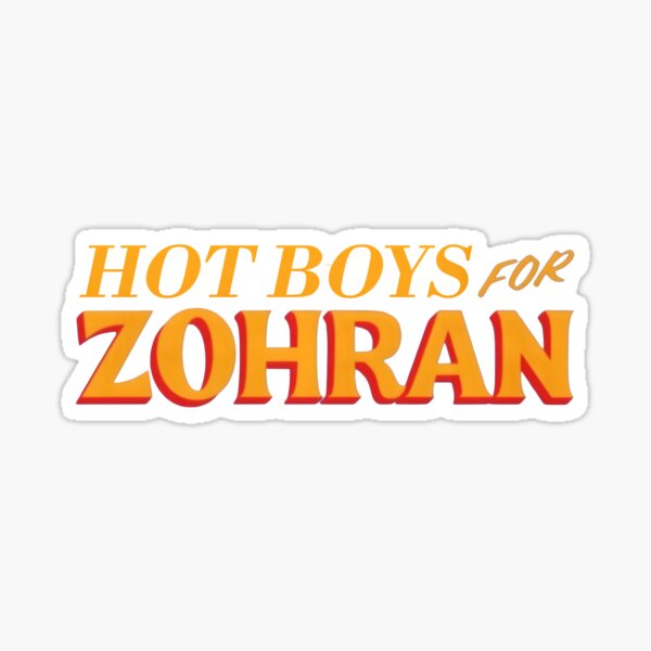 Vista previa del artículo con la obra «Chicos guapos para Zohran - NYC», diseñado y vendido por The Graceful Goods.