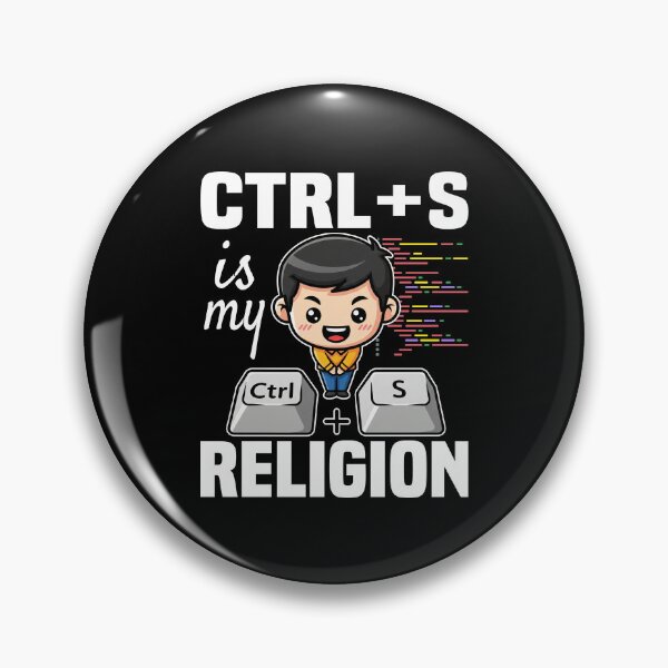 Artikelvorschau, STRG + S IST MEINE RELIGION - PROGRAMMIERERGESCHENK entworfen und verkauft von KEF Custom.