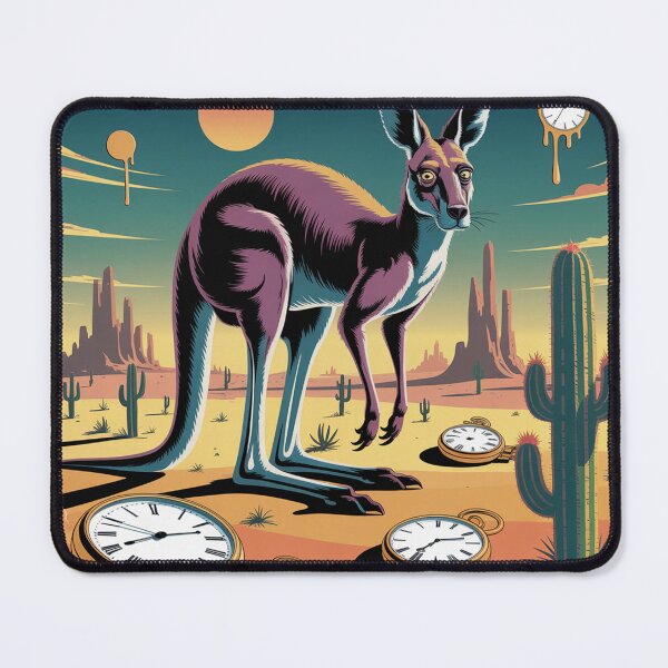 Item preview, A kangaroo in the style of Salvador Dalí. designed and sold by Lilashakti ⭐️ ⭐️ ⭐️ ⭐️ ⭐️.