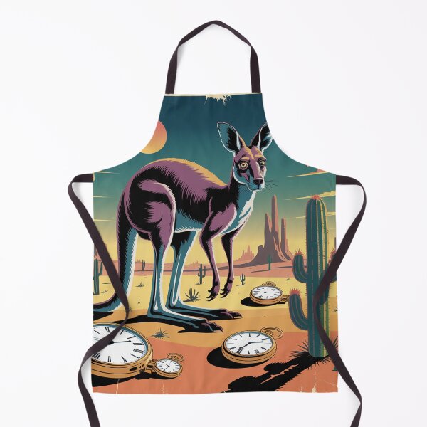 Item preview, A kangaroo in the style of Salvador Dalí. designed and sold by Lilashakti ⭐️ ⭐️ ⭐️ ⭐️ ⭐️.