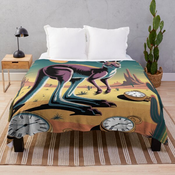 Item preview, A kangaroo in the style of Salvador Dalí. designed and sold by Lilashakti ⭐️ ⭐️ ⭐️ ⭐️ ⭐️.