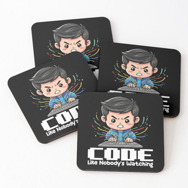 Item preview, CODE LIKE NOBODY'S WATCHING - PROGRAMMER GIFT designed and sold by KEF Custom.