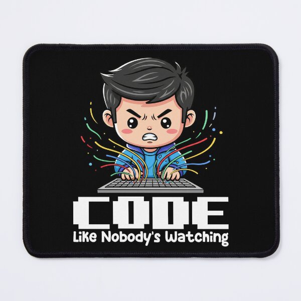Item preview, CODE LIKE NOBODY'S WATCHING - PROGRAMMER GIFT designed and sold by KEF Custom.