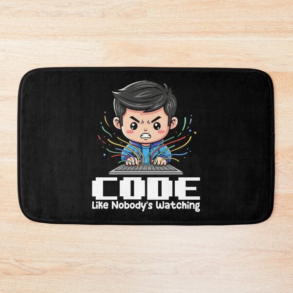 Item preview, CODE LIKE NOBODY'S WATCHING - PROGRAMMER GIFT designed and sold by KEF Custom.