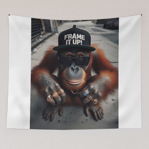Artikelvorschau, „Orangutank, sehr gern!“ entworfen und verkauft von Print Fiction.
