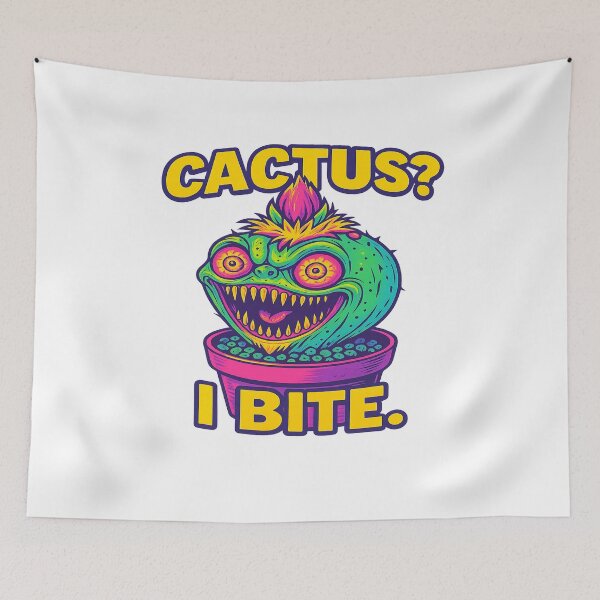 Item preview, Bite Cactus designed and sold by Thegreenalchemy.