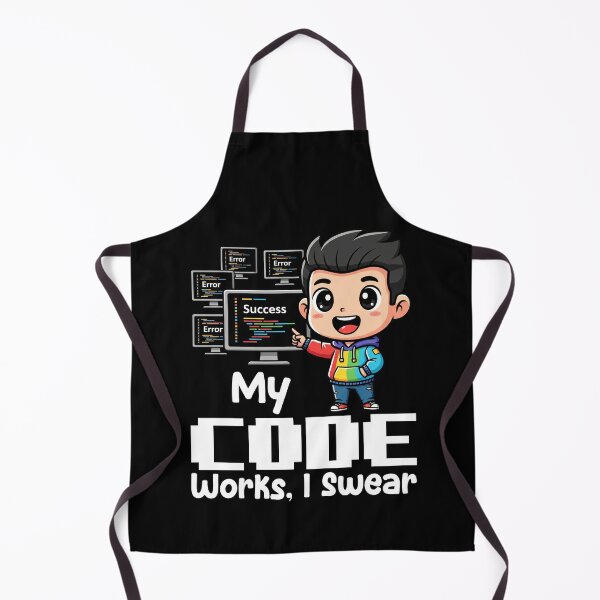Item preview, MY CODE WORKS, I SWEAR - PROGRAMMER GIFT designed and sold by KEF Custom.
