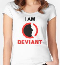 I AM DEVIANT Women's Fitted Scoop T-Shirt