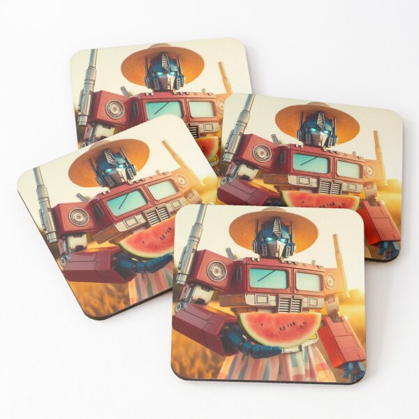 Item preview, "Opti-Melon Prime: Summer's Sweetest Transformer" designed and sold by Print Fiction.