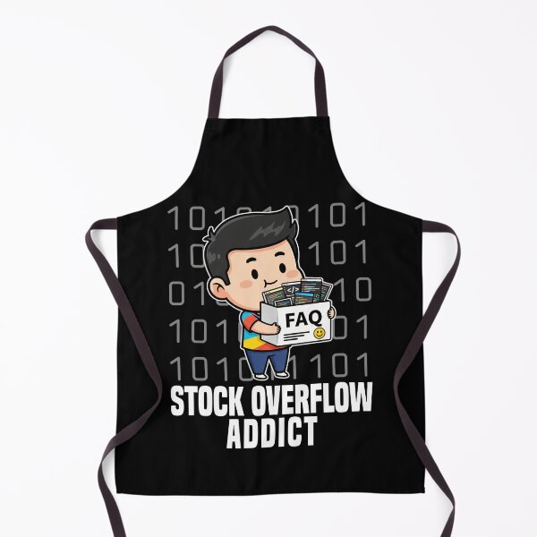 Item preview, STOCK OVERFLOW ADDICT - PROGRAMMER GIFT designed and sold by KEF Custom.