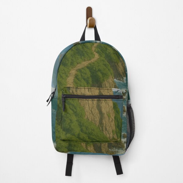 Item preview, Cliffside Trail Along the Wild Coast designed and sold by TheWonkyEaselCo.