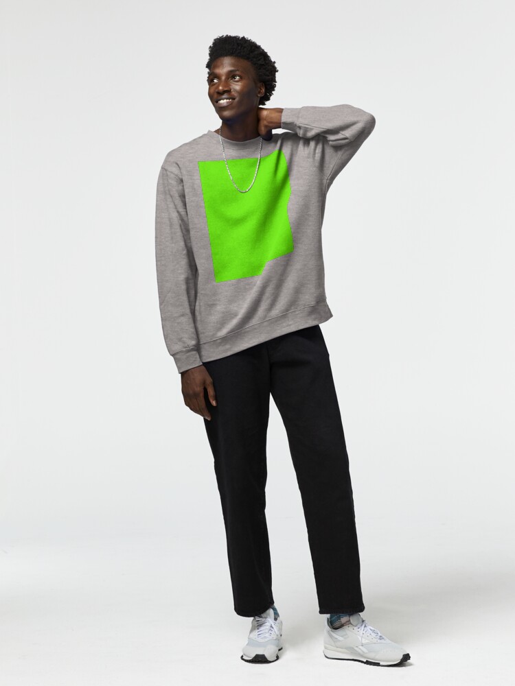 Thumbnail 3 of 7, Pullover Sweatshirt, Sparkly Green Color designed and sold by Claudiocmb.
