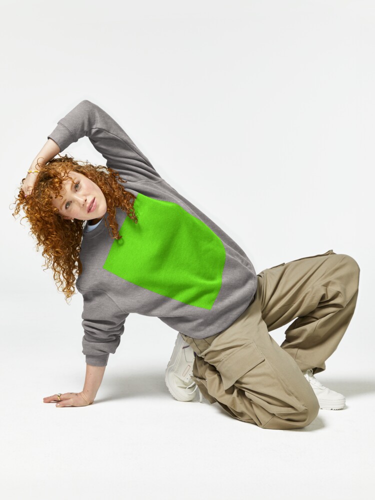 Thumbnail 6 of 7, Pullover Sweatshirt, Sparkly Green Color designed and sold by Claudiocmb.