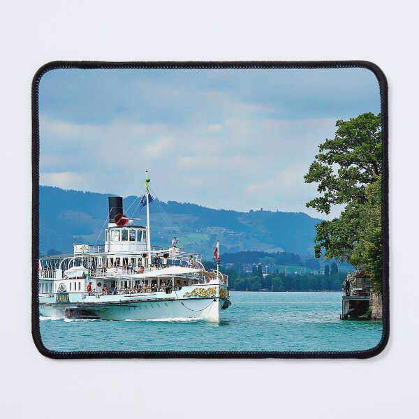 Item preview, Steamship Blümlisalp in Oberhofen designed and sold by beatbieri.ch.