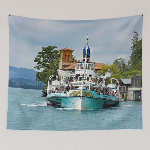 Item preview, Steamship Blümlisalp on Lake Thun designed and sold by beatbieri.ch.