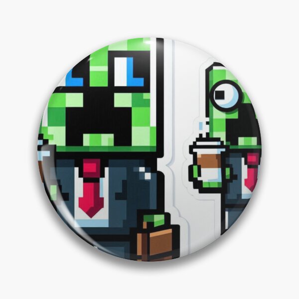 Item preview, Creeper Coffee Lover designed and sold by GeekArtUniverse.