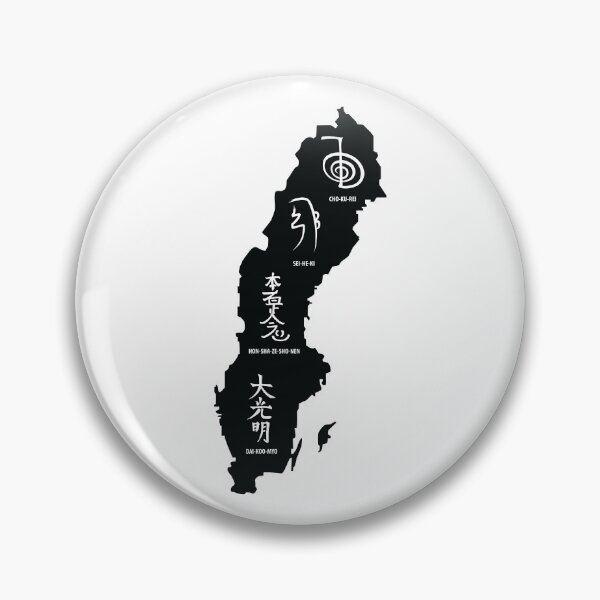 Item preview, Reiki Map - Sweden designed and sold by marcosty.