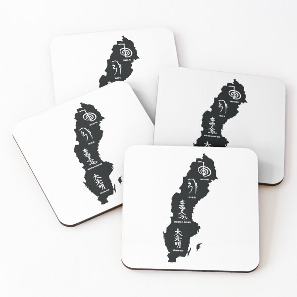 Item preview, Reiki Map - Sweden designed and sold by marcosty.
