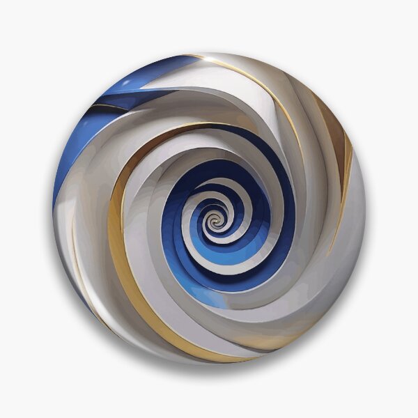 Item preview, Colorful Abstract Fibonacci Art 40 designed and sold by Vicky Brago-Mitchell®.