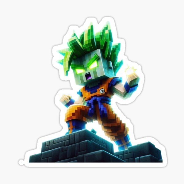 Artikel-Vorschau von Super-Saiyajin-Creeper | Minecraft, designt und verkauft von GeekArtUniverse.