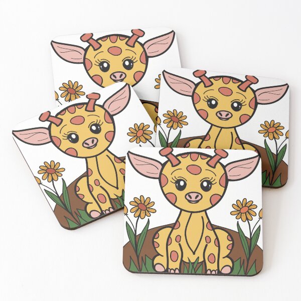 Item preview, Yellow Giraffe Cute Animal  designed and sold by LifeTU.