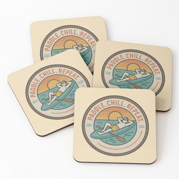 Item preview, Paddle. Chill. Repeat. designed and sold by reka-designs.