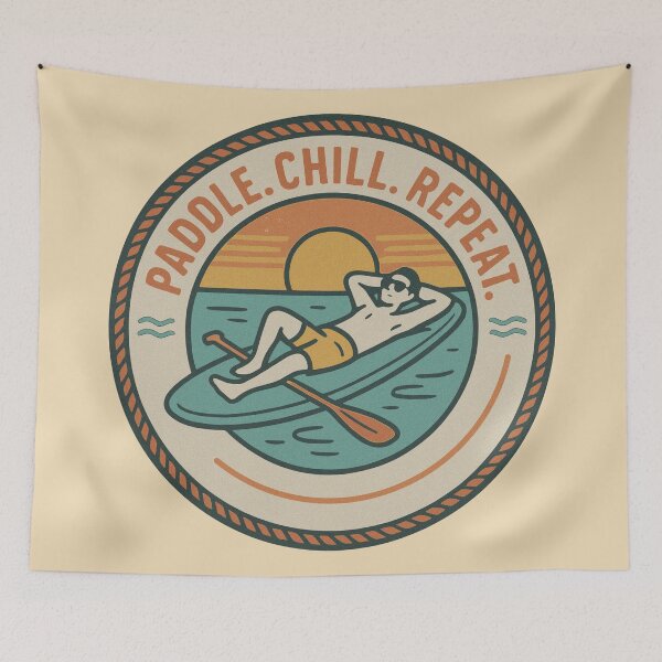 Item preview, Paddle. Chill. Repeat. designed and sold by reka-designs.