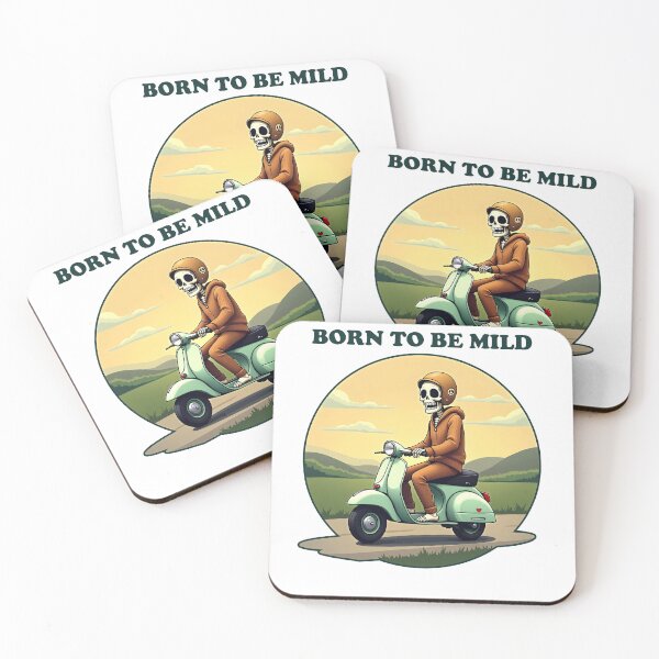 Item preview, Born to Be Mild – Vintage Vibes Only Skeleton designed and sold by SlatoMato.