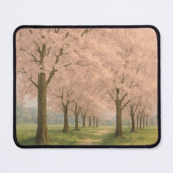 Item preview, Pathway Through Spring Blossoms designed and sold by TheWonkyEaselCo.