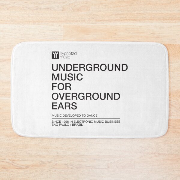Item preview, Underground Music for Overground Ears – Dance Culture Gifts for DJs and Ravers designed and sold by paulo silveira.