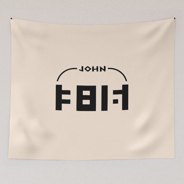 Item preview, John 3:16 Jesus loves you - An Hidden Text Optical Illusion Typography – Minimal Christian Black Design designed and sold by ZechJohnRB.