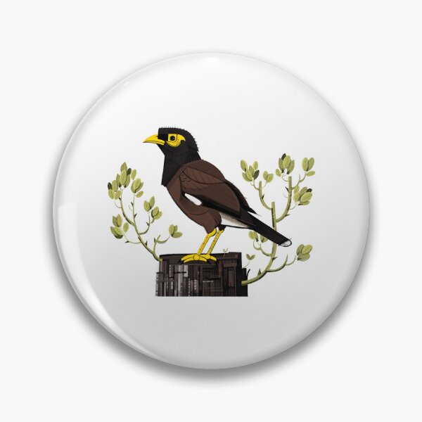 Item preview, Common Myna (Transparent)  designed and sold by BlueBowMimid.