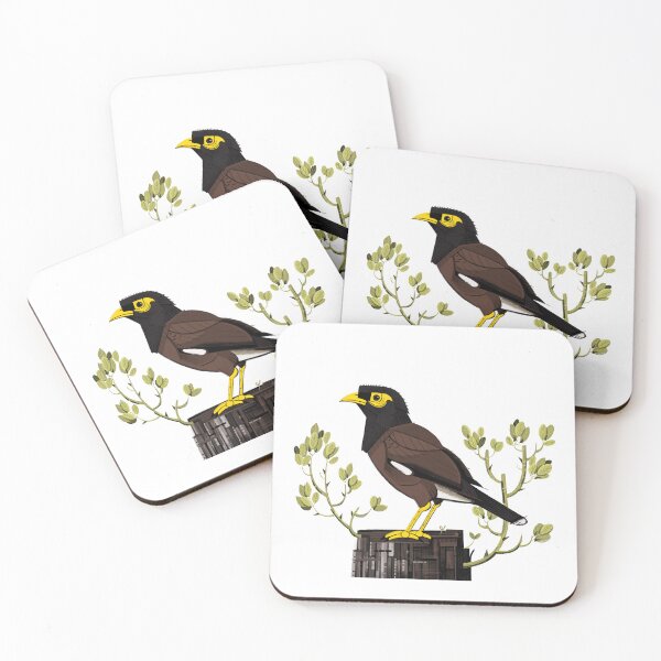 Item preview, Common Myna (Transparent)  designed and sold by BlueBowMimid.