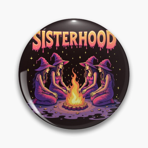 Item preview, Witchy. Feminist. Unapologetically United Vintage Retro Halloween designed and sold by highvibz72.