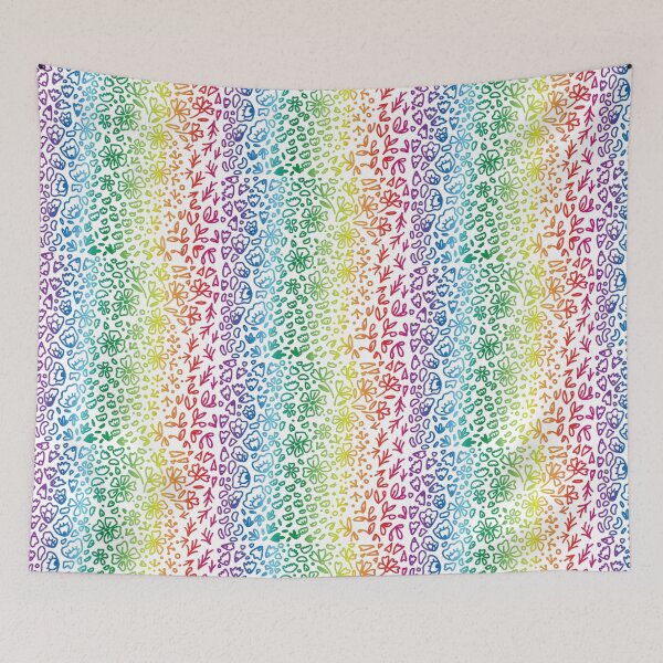 Item preview, rainbow flowers designed and sold by steymo.