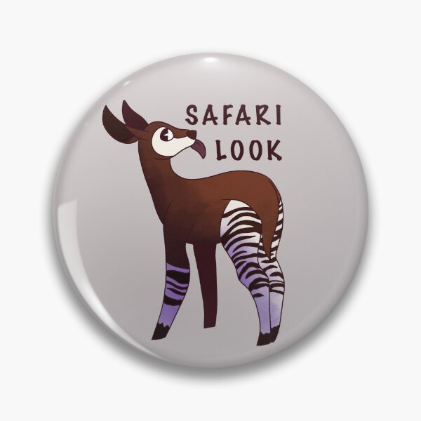 Item preview, Okapi: Safari Look designed and sold by A Sketchy Artist's Shop.