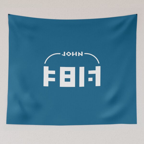 Item preview, John 3:16 Jesus loves you - An Hidden Text Optical Illusion Typography – Minimal Christian white Design designed and sold by ZechJohnRB.
