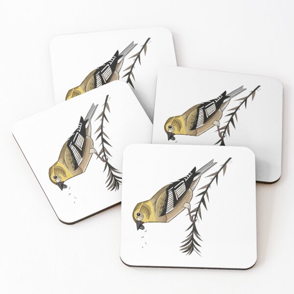 Item preview, American Goldfinch (Transparent)  designed and sold by BlueBowMimid.