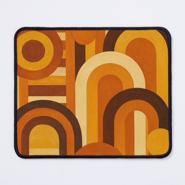 Item preview, Arches and Sunspots Retro MCM Geometric Design designed and sold by tonymagnerart.