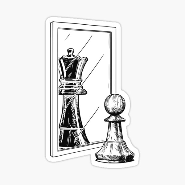 Aperçu de l'œuvre Échecs | Pion créée et vendue par V & I.
