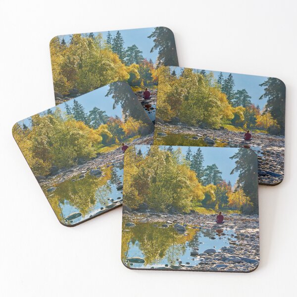 Item preview, Meditation on the autumn riverbank designed and sold by beatbieri.ch.