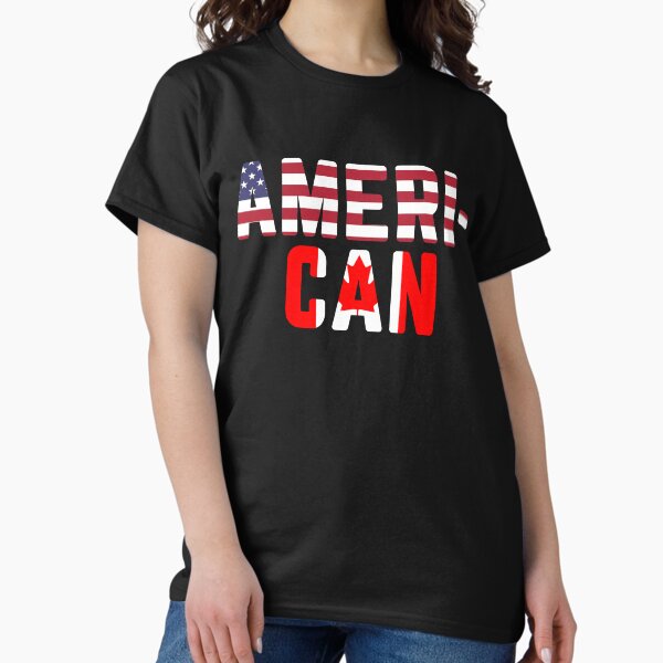 Item preview, American Canadian Flag America Canada Patriotic Pride USA designed and sold by LaJCulture.