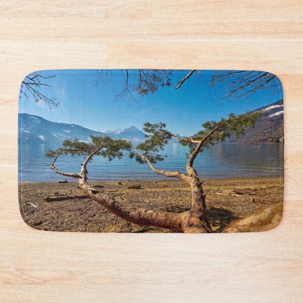 Item preview, Lake Thun and the Niesen range – harmony of water and mountains designed and sold by beatbieri.ch.