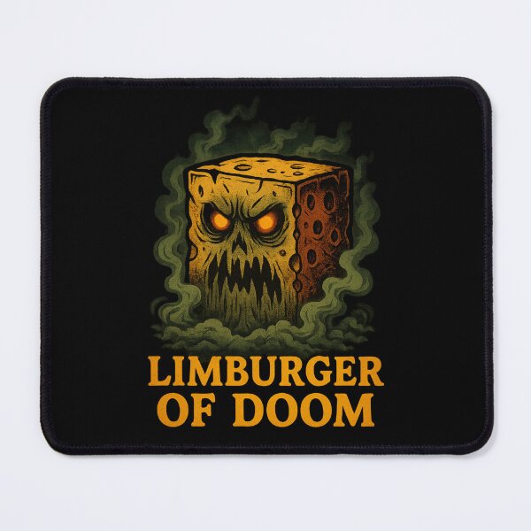 Item preview, Limburger of Doom – Haunted Cheesecore Horror Design designed and sold by Altered Array, LLC.