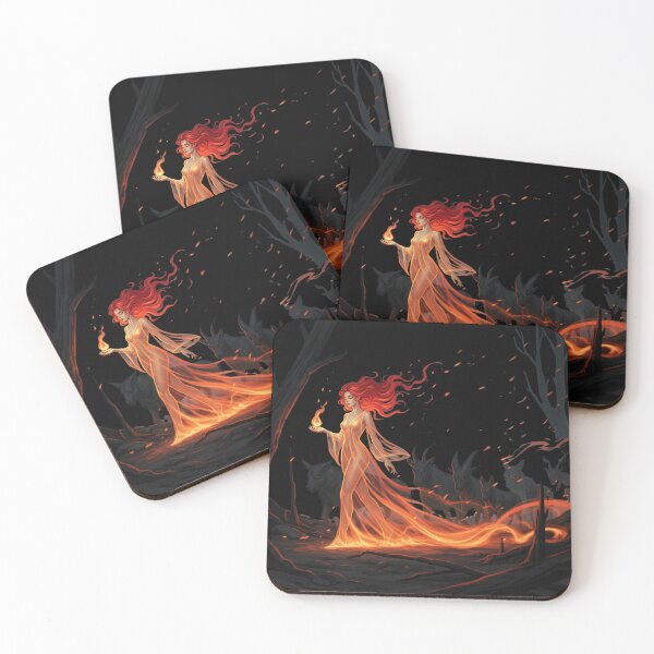 Item preview, Flame Spirit and Shadow Herd designed and sold by PixCthulhu.