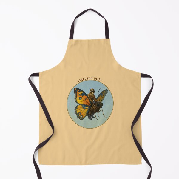 Item preview, Vintage Pilot Riding on the Back of a Large Butterfly URM designed and sold by urmaddad.