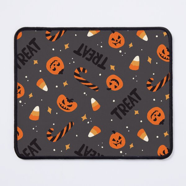 Item preview, Hand-Drawn Cute Spooky Halloween Trick or Treat Candy Toss – Black designed and sold by carlyxdesigns.