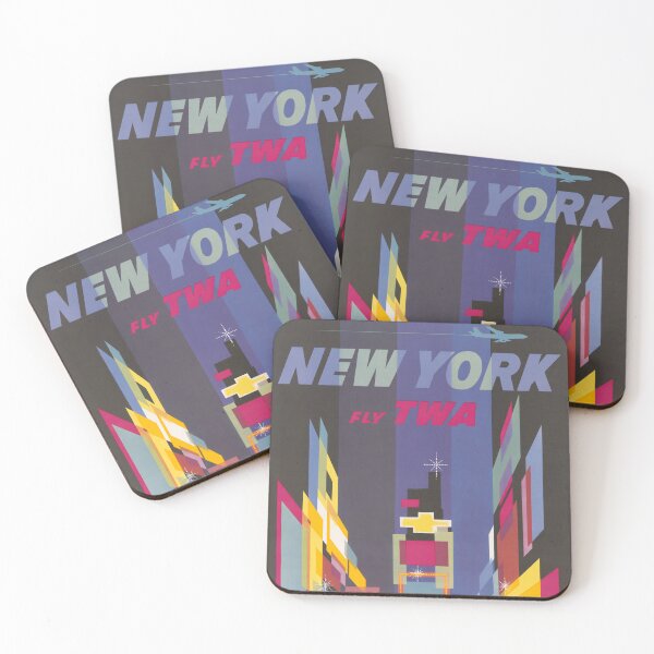 Artikelvorschau, New York Fliegen TWA entworfen und verkauft von Artcop's T-Shirt Emporium.